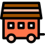 Linear Color Types of houses icon 64x64